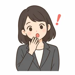 悩んでいる人のイラスト